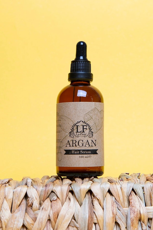 8. Yavaş uzayan saçlara Argan yağı desteği...