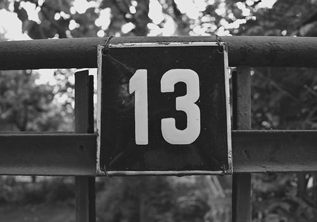 11. 13 sayısı fobisi (Triskaidekafobi)
