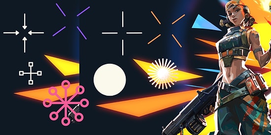 Tenz, Cned, Shroud, Aimdll Gibi 14 VALORANT Profesyonelinin Crosshair'i - VALORANT Crosshair Rehberi