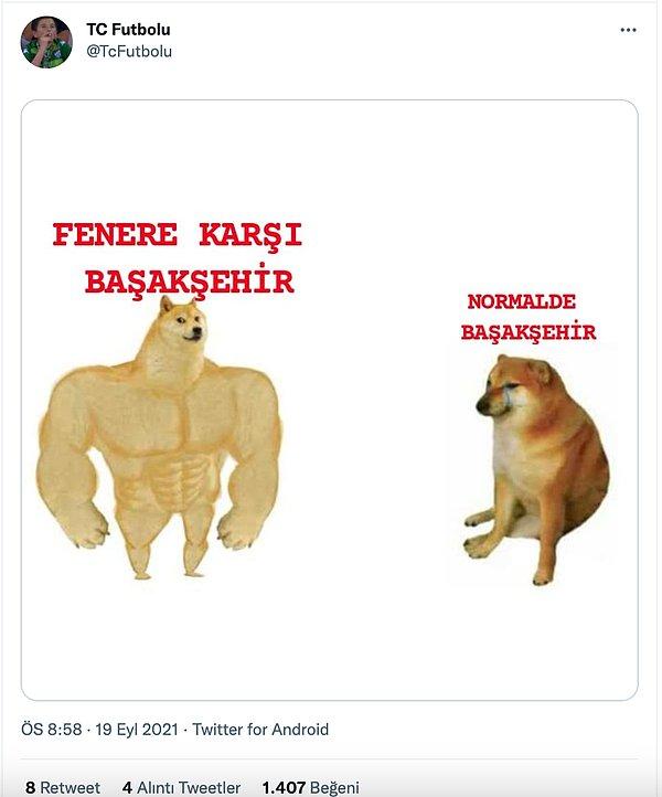 15. Fenerbahçe'nin belalısı Başakşehir...