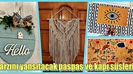 Her Geleni Mutlulukla Karşılamanızı Sağlayacak Kapı Süsü ve Paspas Modelleri