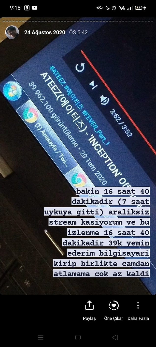 5. En çok da boşa akıp giden zamana yazık.