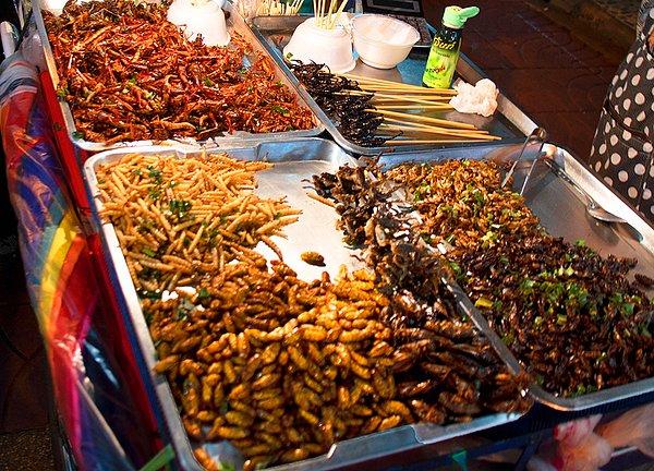 1. Alıştığımızın çok dışında olan yemek kültürleri ve hareket eden her şeyi tatmaları Çin mutfağını çeşitlilikte ön sıraya alıyor.