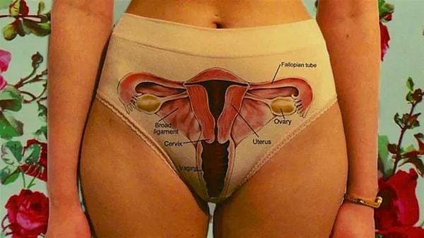 1. Vajinanın iç kısmı pürüzlü bir yüzeye sahiptir.