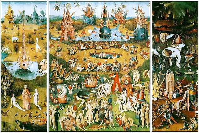 Hollandalı ressam Hieronymus Bosch'un bu ünlü tablosunun ismi nedir?