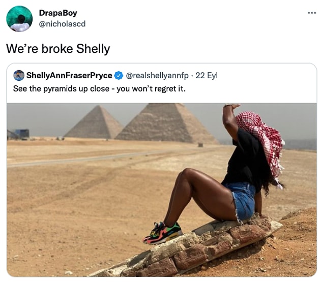 12. "Biz fakiriz Shelly."