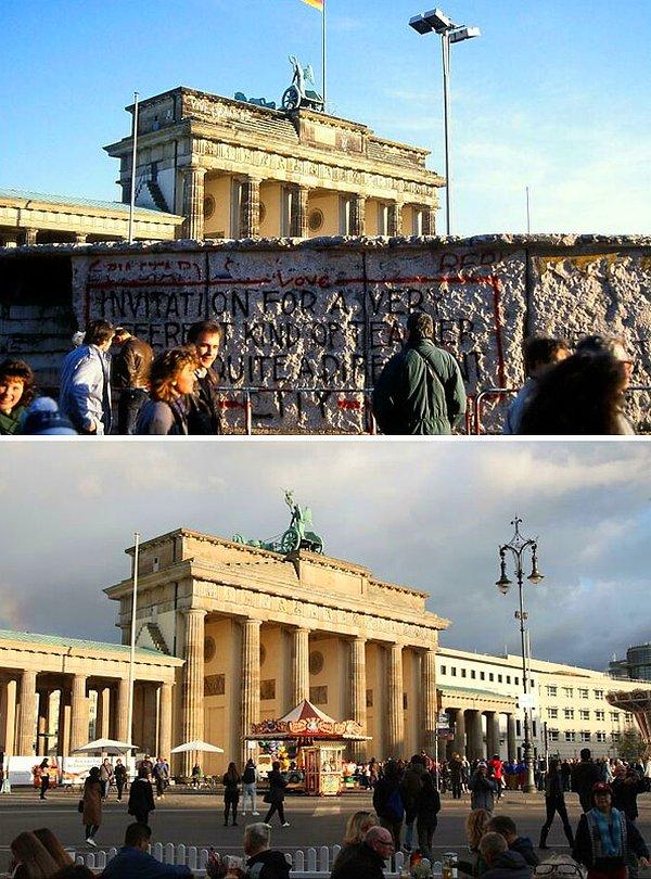 2. Berlin Duvarı önce ve sonrası