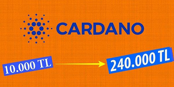 3. Cardano da hızına yetişilemeyen coin'ler arasında!