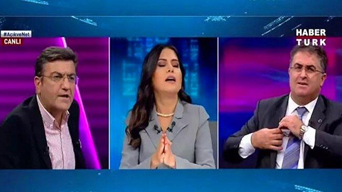 Habertürk Ekranlarında Yaşar Hacısalihoğlu'ndan Ersan Şen'e: 'Her B*ktan Anlayacaksın Değil mi?'