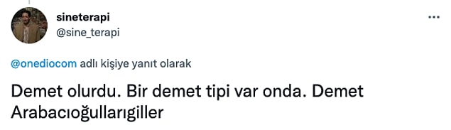 13. Tüm Demetler üzgün şu anda. 😭