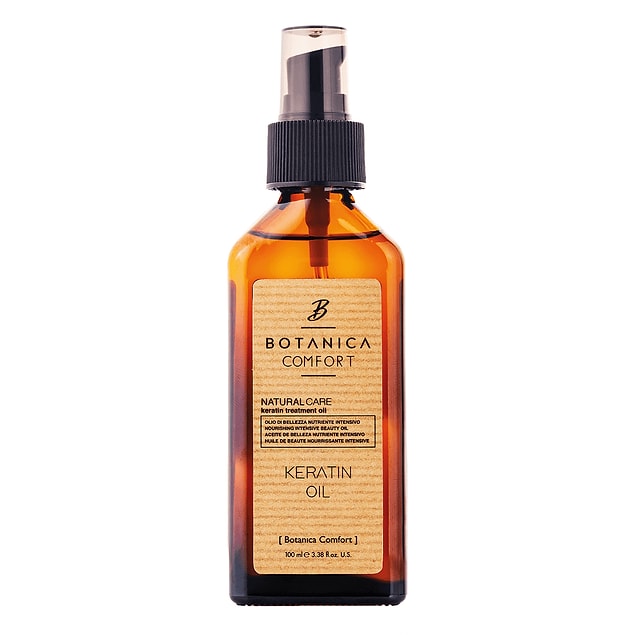 2. BOTANICA COMFORT Aşırı Yıpranmış Saçlar için Keratin Bakım Yağı