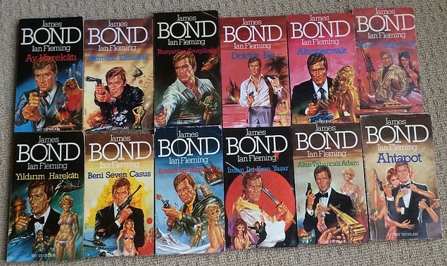 1 - James Bond, aslında bir romandı.