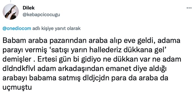 13. Off koca araba parası! 😱