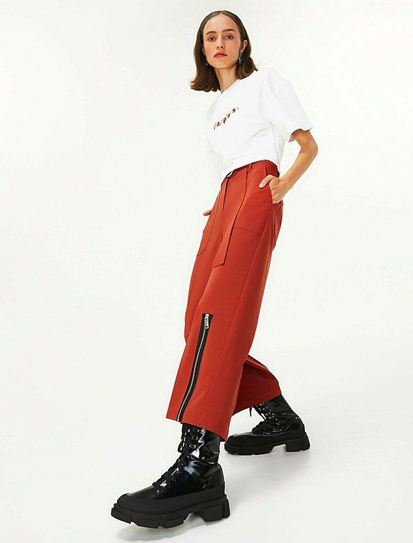 2. Twist markasının tarzını sevenler bu pantolonu da çok sever.