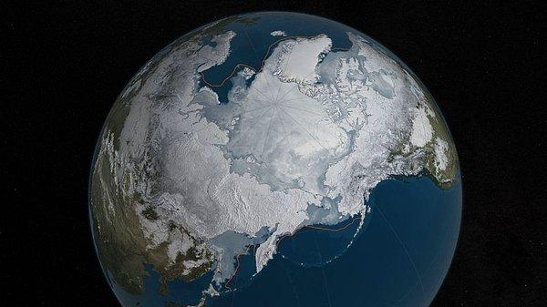 Yaklaşık 23.000 yıl önce Dünya'da kıtasında son buzul çağı yaşanıyordu.