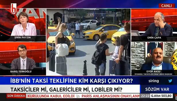 Taksiciler Odası Başkanı Eyüp Aksu: 'Taksi Plakası 2.5 Milyon TL Diyorsunuz, En Az 5 Milyon TL Olmalı'