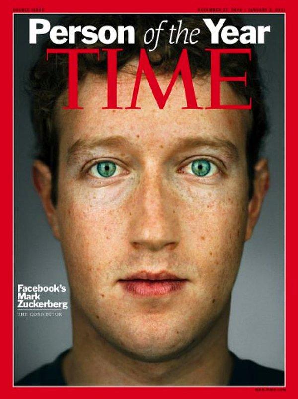 Bundan 11 yıl önce TIME dergisi kapağında yer alan ve 'yılın insanı' seçilen Mark Zuckerberg, o zamandan beri dergi kapağında bir daha hiç görülmedi.