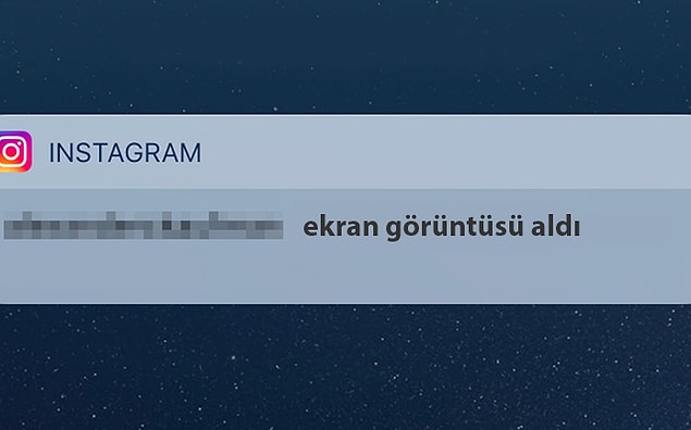 Snapchat ve Instagram'daki özel mesajlarda ekran görüntüsü alındığında karşı tarafa bildirim gittiğini biliyoruz.