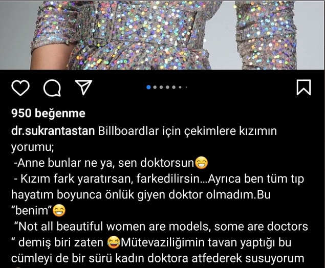 Dr. Şükran bu konuyla ilgili eleştirilere kızının bir sorusuyla yanıt vermiş aslında.