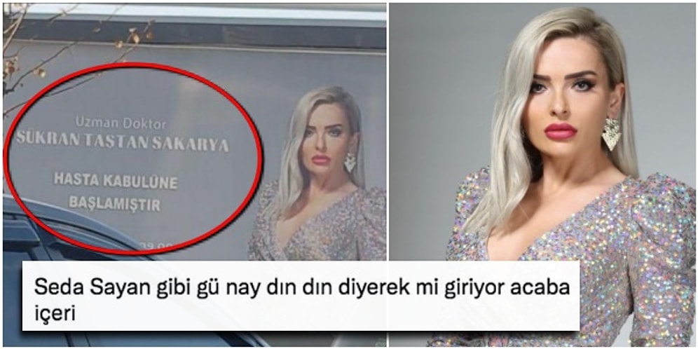 Pullu Payetli Elbisesiyle Billboard Reklamı Veren FTR Uzmanı Dr. Şükran Taştan Sakarya Herkesi İkiye Böldü