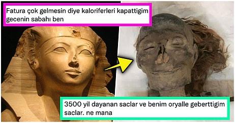 Mısır Kraliçesi Hatshepsut'un 3500 Yıllık Mumyasına Ait Fotoğraf Goygoycuların Eline Fena Halde Düştü!