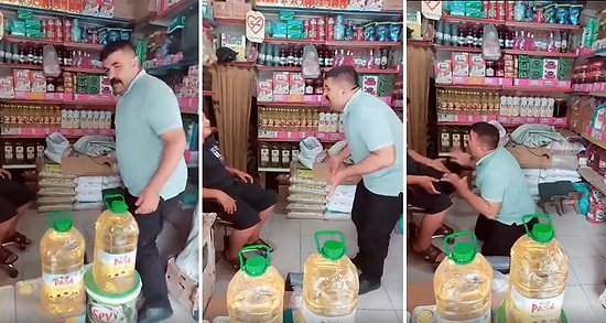 İzahı Olmayan Şeyin Mizahı Olur: Yağa Zam Gelmediği İçin Sevinçten Havalara Uçan Adamın Mizahi Videosu