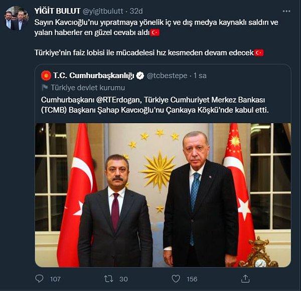 "Türkiye’nin faiz lobisi ile mücadelesi hız kesmeden devam edecek"