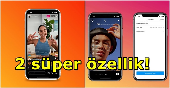 Artık Her Şey Daha Düzenli! Instagram, Canlı Yayın Özelliğine İki Yeni Özellik Getirdi