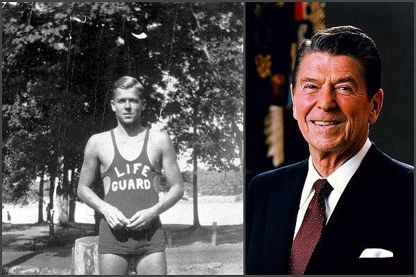8. Amerika Birleşik Devletleri eski başkanı Ronald Reagan, aynı zamanda 77 kişiyi boğulmaktan kurtaran bir cankurtarandı.