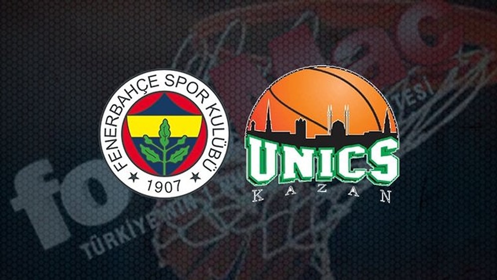 Fenerbahçe Beko - Unics Kazan Maçı Saat Kaçta, Hangi Kanalda? Fenerbahçe Beko - Unics Kazan İstatistikleri...