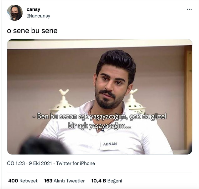 1. Ay hadi inşallah...