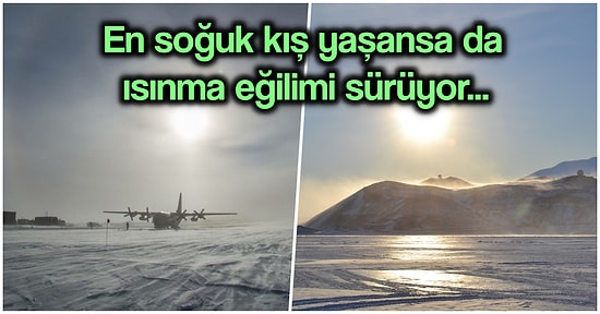 Tarihte Bir İlk Yaşanıyor! Güney Kutbu'ndaki Sıcaklıklar En Düşük Dereceyi Gördü