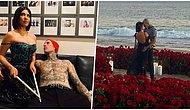 Instagram Üzerinden Yaptıkları Paylaşımlarla Herkesi Şaşırtan Kourtney Kardashian ve Travis Barker Nişanlandı!
