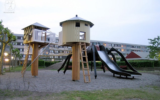 7. The Spider and the Wooden Huts, Kopenhag, Danimarka