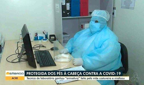 28. "Brezilya'da baştan ayağa koronavirüsten korunmaya çalışmak"
