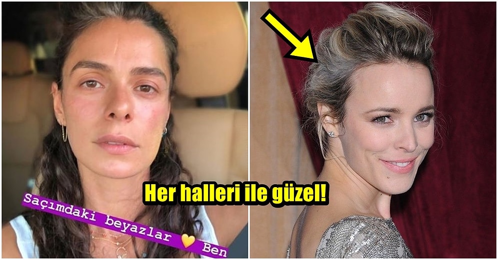 Beyaz Saçlarını Gizleme Gereği Duymayıp Her Hali ile Bizleri Etkilemeyi Başaran 24 Ünlü