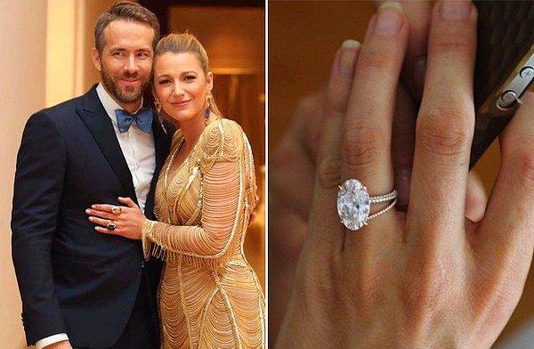 8. Blake Lively'nin 2 milyon dolar değerindeki yüzüğü: