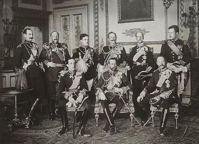 4. "20 Mayıs 1910 tarihinde Avrupa'nın dokuz kralı ilk kez birlikte fotoğraflandı."