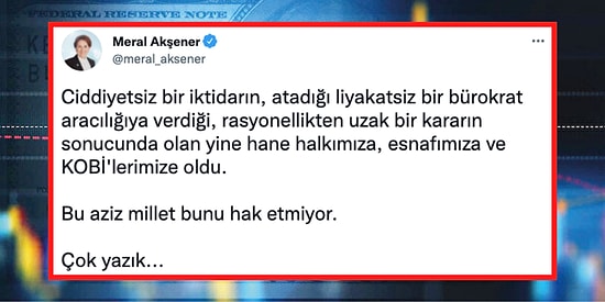 Türkiye Merkez Bankası'nın Faiz İndirimi Kararına Siyasetçilerden Yükselen Sert Tepkiler