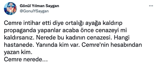 Bunun bir propaganda haline geldiğini belirterek sitem etti.