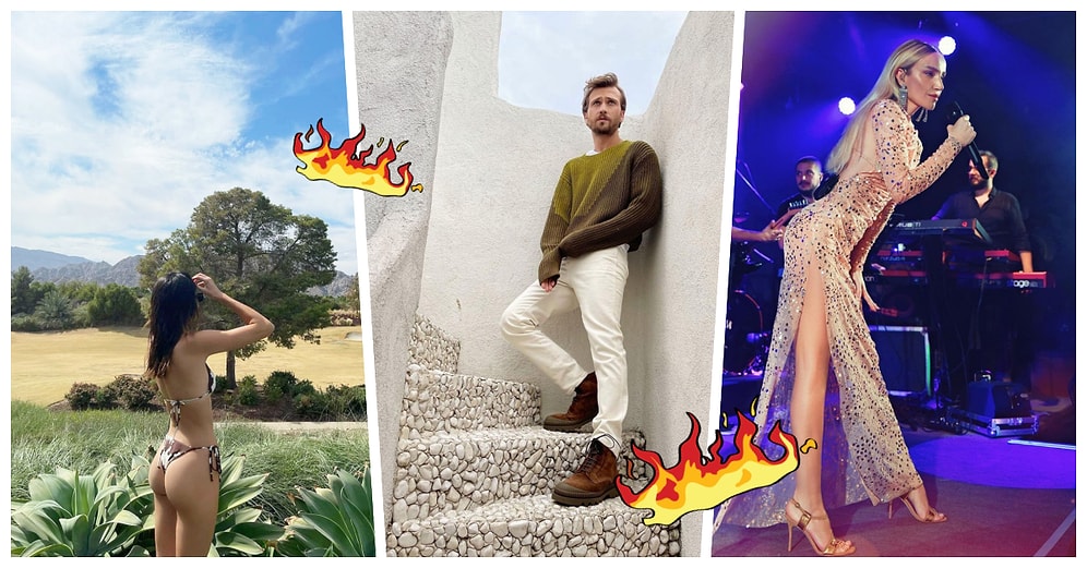 Hafta Boyunca Yaptıkları Sıcak Paylaşımlarla Ülke Genelinde Havaların Isınmasına Sebep Olan Ünlüler 🔥