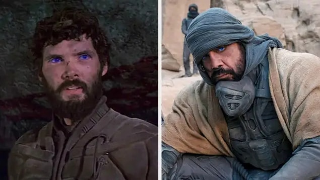 10. Stilgar karakteri, filmin 1984 versiyonunda Everett McGill tarafından canlandırılırken, 2021 versiyonunda Javier Bardem tarafından canlandırılmış.
