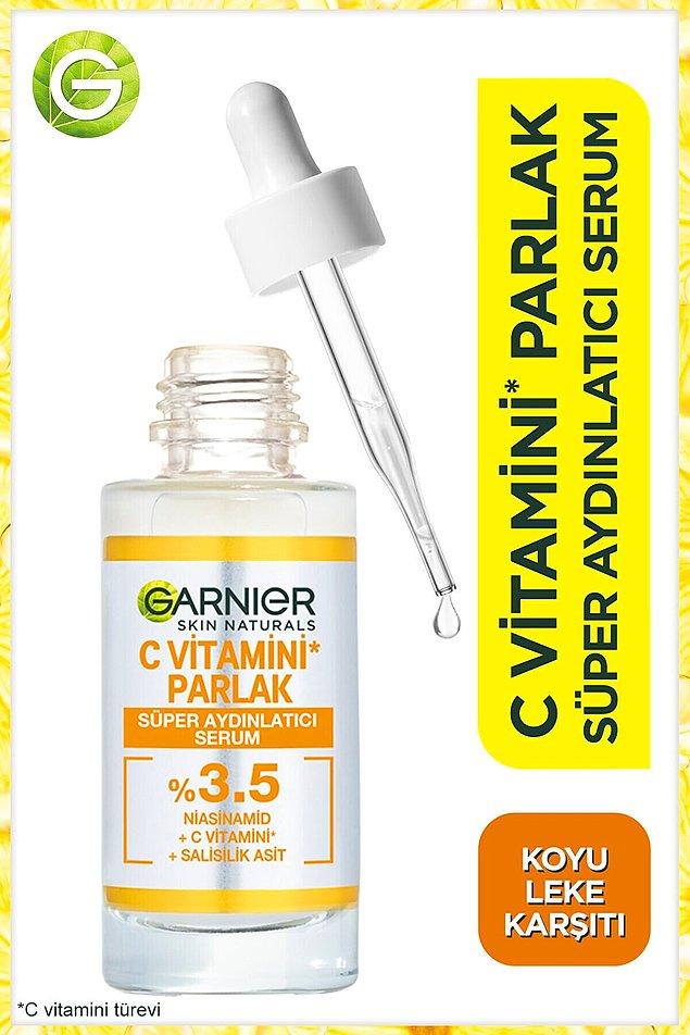 5. Garnier C Vitamini Parlak Süper Aydınlatıcı Serum