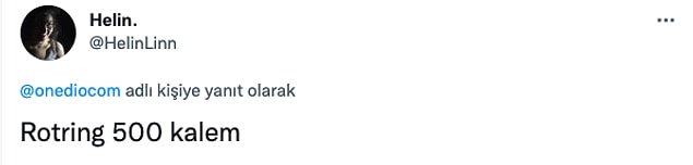 15. Bizim zamanımızda herkeste vardı bu kalemlerden.