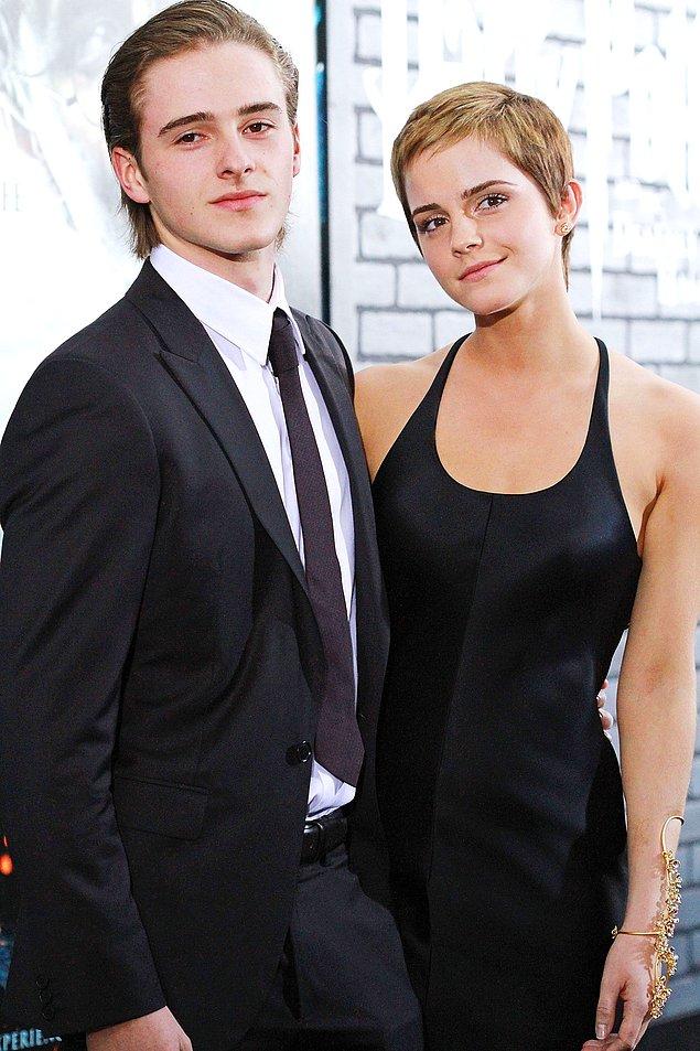 13. Emma Watson ve kardeşi Alex Watson
