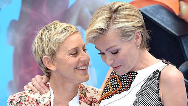 11. Portia de Rossi - Ellen Degeneres