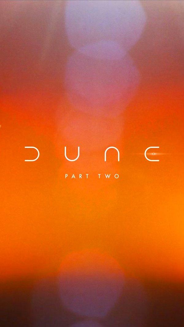 2. Dune: Part Two, resmi olarak onaylandı. Dune: Part Two'nun vizyon tarihi 20 Ekim 2023 olarak açıklandı.