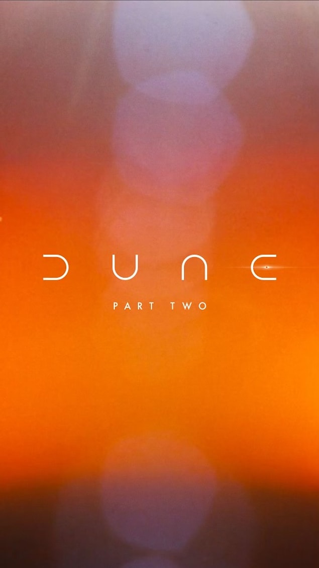 2. Dune: Part Two, resmi olarak onaylandı. Dune: Part Two'nun vizyon tarihi 20 Ekim 2023 olarak açıklandı.