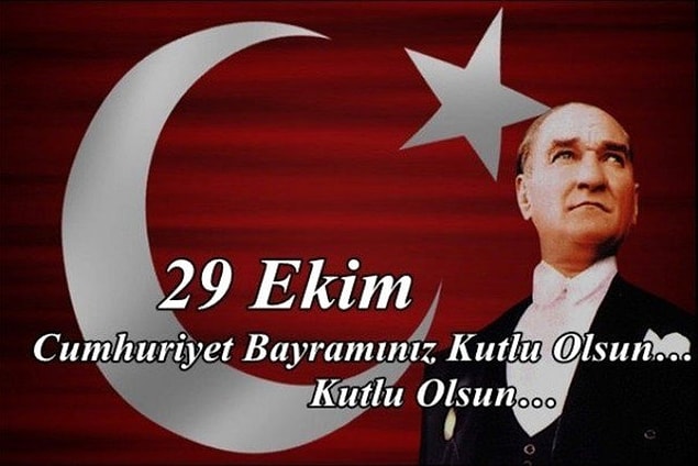 29 Ekim Cumhuriyet Bayramı Mesajları