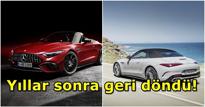 Efsane Geri Dönüyor! Mercedes, 70. Yılını Dolduran AMG SL Serisini Tekrardan Piyasaya Sunuyor